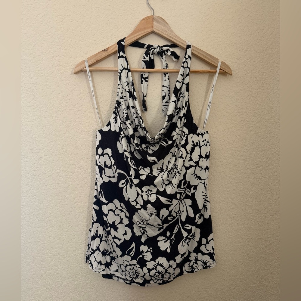 Tommy Bahama Black and White Floral Camisole